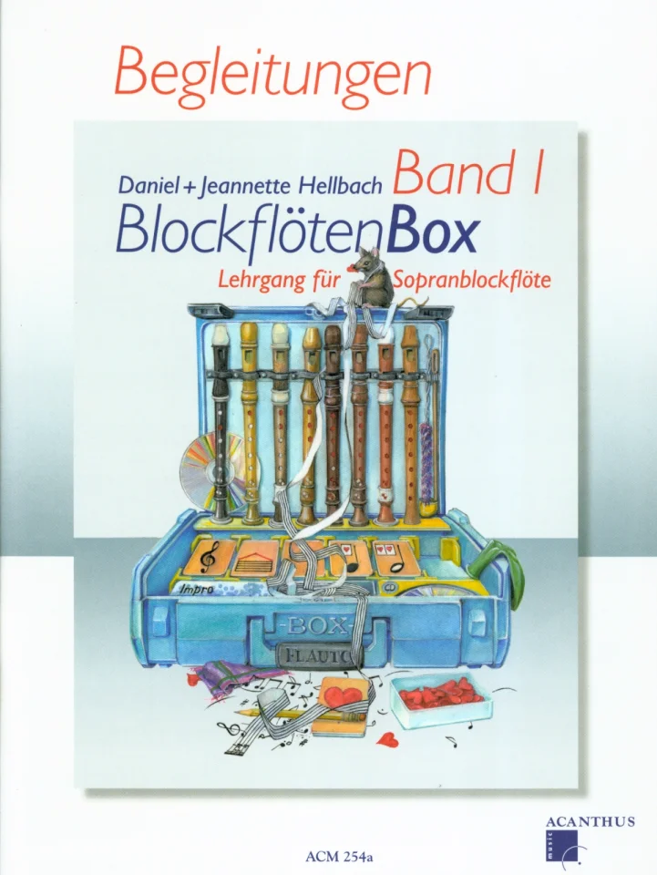 BlockflötenBox Band 1 Begleitungen 